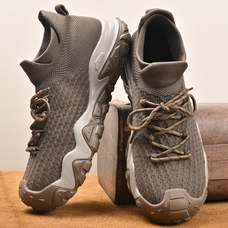 Fashion New Breathable Men Casual Shoes New Fashion Sneakers for Man Light Mesh Shoes Outdoor Walking Shoes Summer Male Treking Footwear