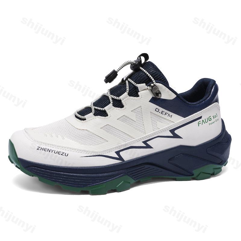 

Мода 2025 Осень Новые Мужские Сетчатые Дышащие Низкие Повседневные Спортивные Туфли Модный Тренд Универсальные Мягкая Подошва Удобные Массивные кроссовки 39 синий