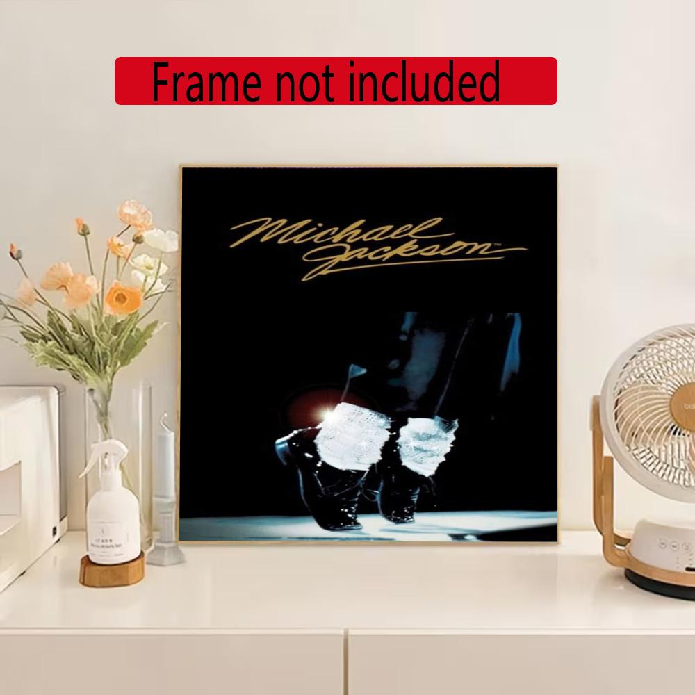 Michael Jackson 5D Diamond Painting Round Diamond Rhinestones Mosaic Diamond Embroidery Wall Paintings Rhinestones Gift Frameless