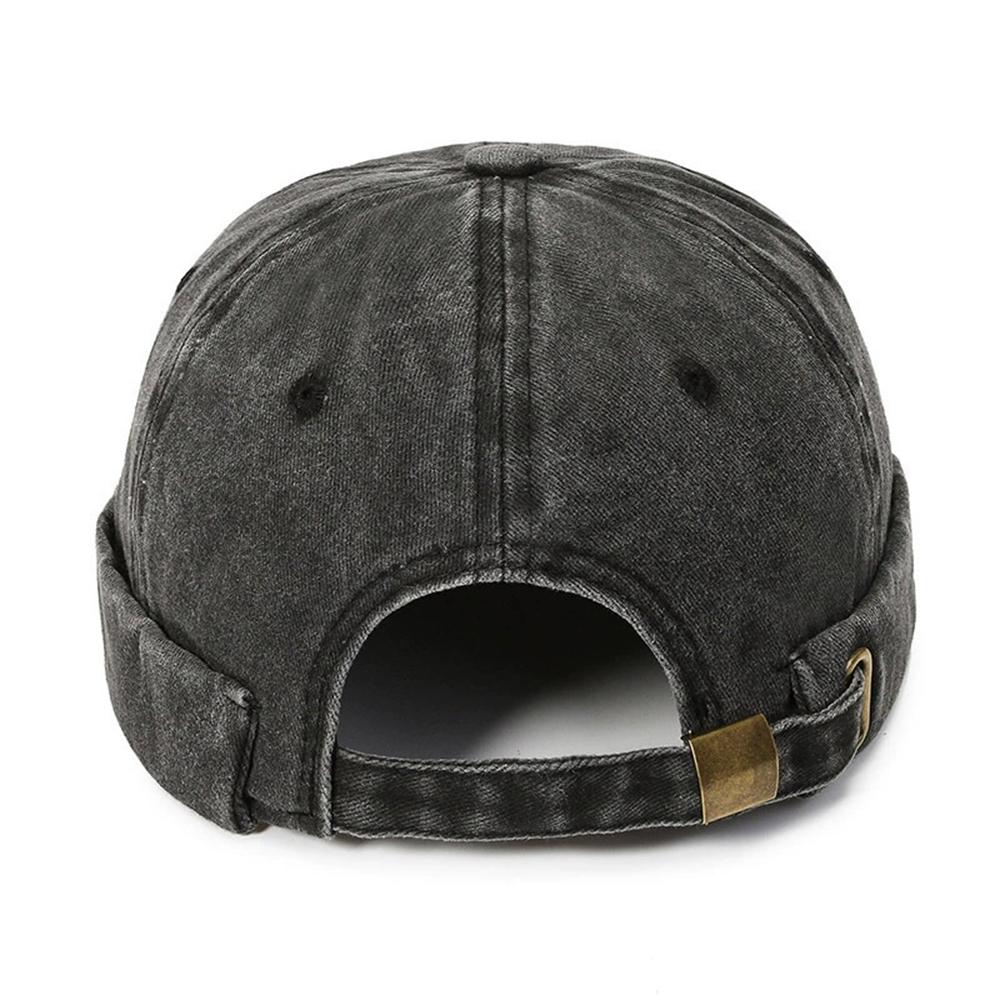 Fashion Denim Skullies Beanie for Men Retro Street Style Outdoor Four Seasons