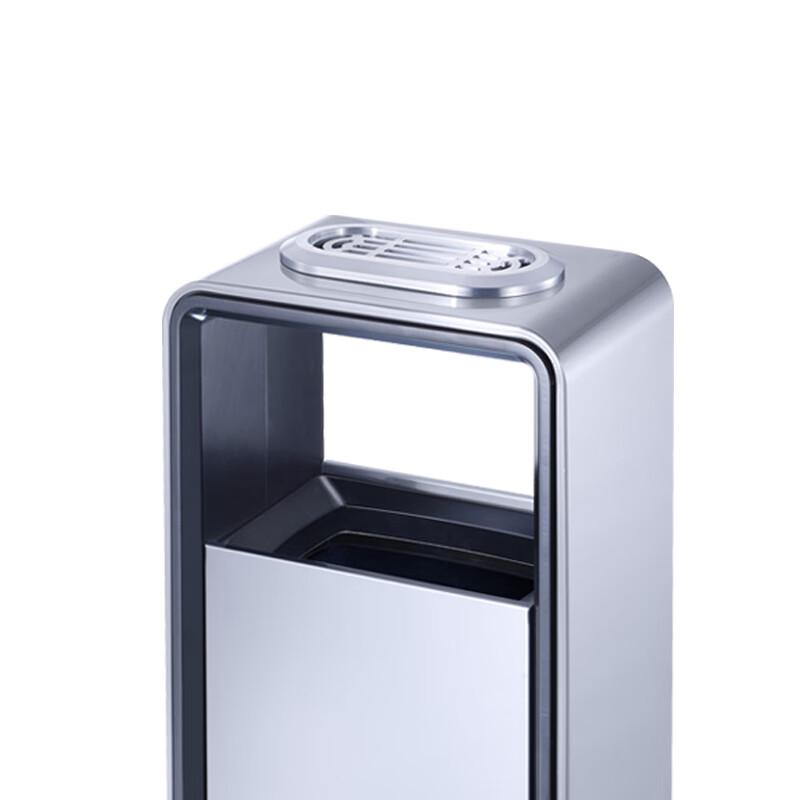 Stainless Steel Floor-Standing Ashtray Bin