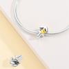 Twelve Constellations Charm Pendant Beads Diy Jewelry Bracelets Necklace Accessories Copper Beads