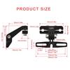 Electric Tail Light Bracket Saddles Tail Light Mount Cycling Taillight Mount Holder Electric Bike Rear Light Mount