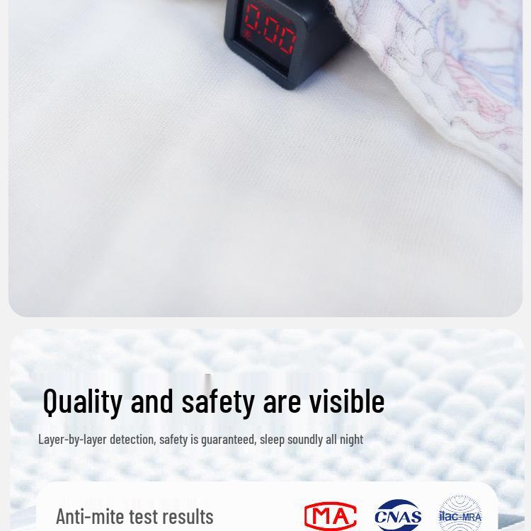 Beianyue A-Class 50-Count Ultra-Soft Bamboo Cotton Baby Towel & Swaddle Blanket