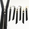 1Pcs Leather Zipper Metal Pullers for Zipper Sliders Replacement Repair Zipper Head for Bags Clothes DIY Sewing Accessories