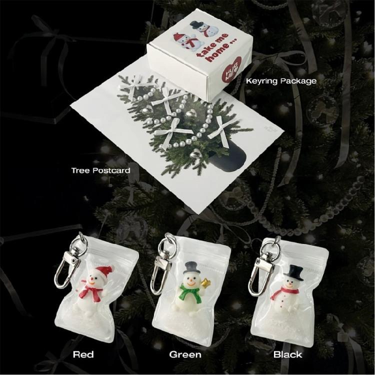 Practical Festival Snowman Key Holder Hanging Ornament for Holiday Gifting Christmas Presents Winter Accessory Decors