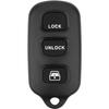 Key Fob Replacement for 1999-2009 Toyota 4Runner/ 2001-2007 Sequoia Car Keyless Entry Remote Control,HYQ12BBX HYQ12BAN,4 Buttons