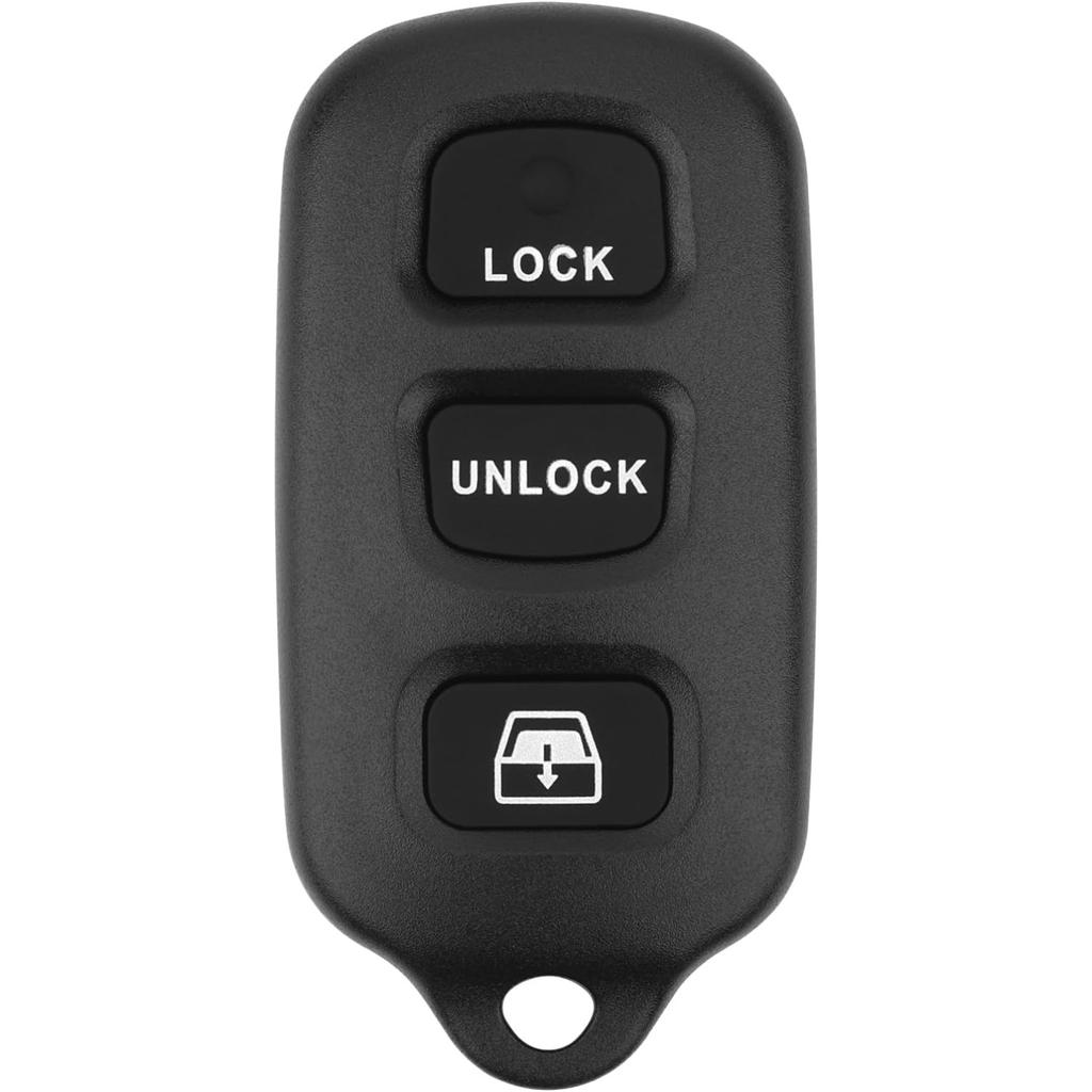 Key Fob Replacement for 1999-2009 Toyota 4Runner/ 2001-2007 Sequoia Car Keyless Entry Remote Control,HYQ12BBX HYQ12BAN,4 Buttons