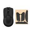 Kwmobile Mouse Grip Compatible with Razer Viper V2 Pro Grip Tape - Anti-Slip Pre-cut 0.5mm Thickness Black