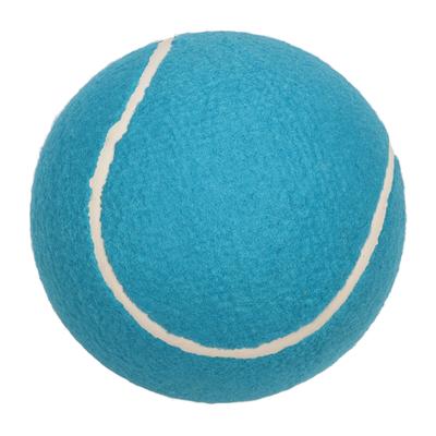 8 Inch Jumbo Tennis Ball Portable Inflatable Rubber Core Plush Felt Jumbo Signature Tennis Ball for