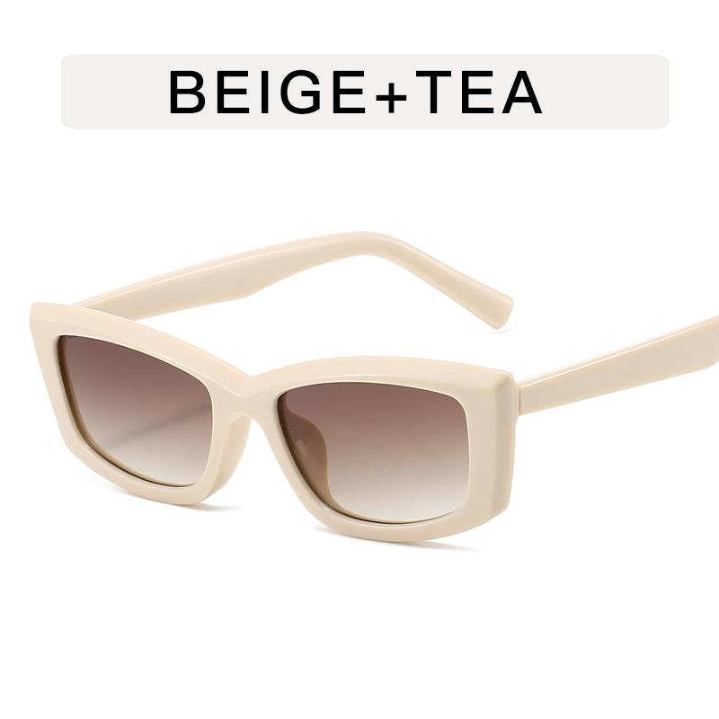 New Cat Eye Sunglasses Women Fashion Small Frame Decorative Eyewear Retro Outdoor Men Sun Glasses Luxury Design Uv400