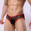 Transparent Mens Sexy Underwear Fishnet Men's Tights Nylon Mesh Male Shorts Slip Lingerie Cuecas Gay