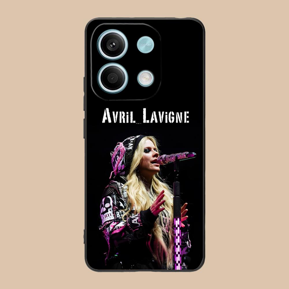 Avril Lavigne Matte TPU Mobile Phone Case for POCO F8 F7 F6 F5 F4 F3 F2 Pro GT C75 C71 C65 C61 C40 Pro Ultra Colorful Cover