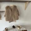 Children Korean Imitation Fur Vest for Autumn and Winter Versatile Top for Girls