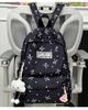 Schoolbag new student schoolbag cute large capacity floral junior high school backpack girl fresh bow ins backpack