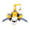 Brinquedo de Avião Veículo Conjunto de Brincar Super Grande Multifuncional Brinquedo Infantil Armazenamento Avião