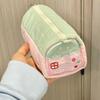 Large Capacity House Shaped Pencil Cases Multi Layer Student Cosmetic Pouch  Gift