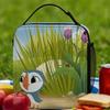 Puffin Rock And New Friends Lunch Bag Cute Lunch Box For Girls School Portable Cooler Bag Oxford Print Thermal Lunch Bags