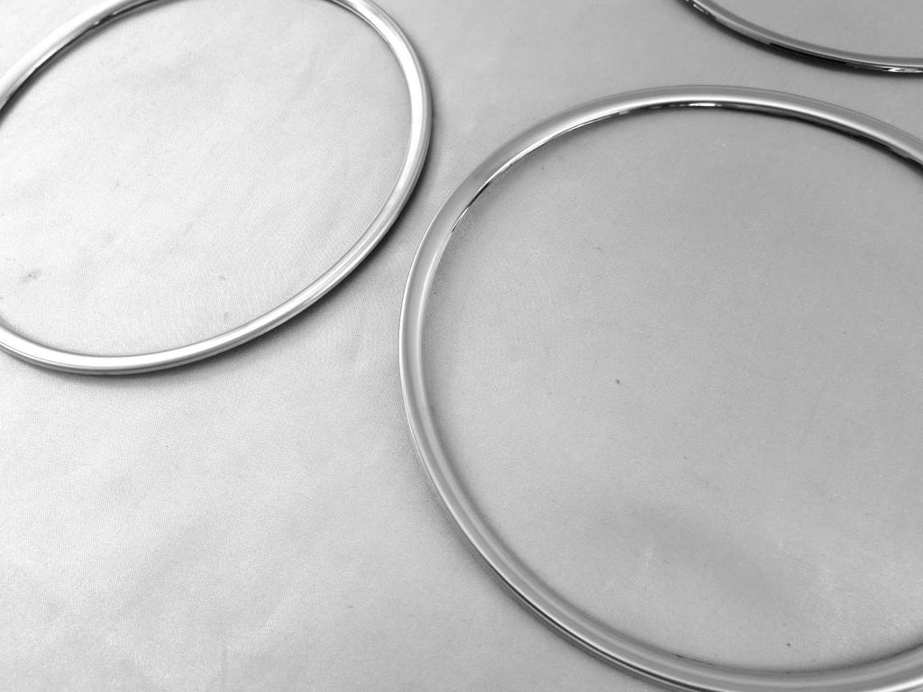 BRIGHTZ Fit GE Super Mirror Stainless Plated Door Speaker Ring
