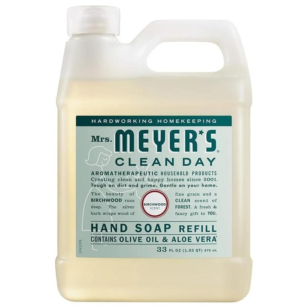 Mrs. Meyer s Clean Day Hand Soap Refill Birch Scent 975ml