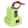 Lithium Battery Adapter 14AWG Wire Power Tool Battery Converter for Ryobi 18V One+ Series