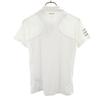 unused adidas tennis Short sleeve mesh switching Polo shirt M white Women Used