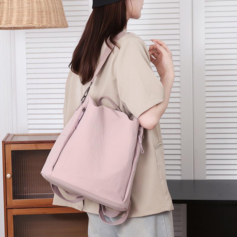 Backpack for Female College and High School Students, Ultra-light Commuting Simple Schoolbag, Household Travel Backpack