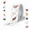 500 Farm Animal Graffiti Stickers for Cars, Bags, and Bottles