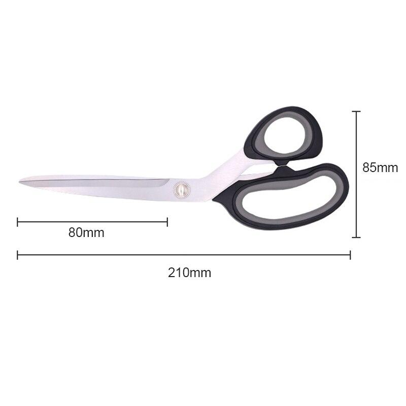 

1 шт. Черные серые ножницы для барбекю из нержавеющей стали, кухонные ножницы для стейков, производитель кухонных инструментов, бытовые ножницы