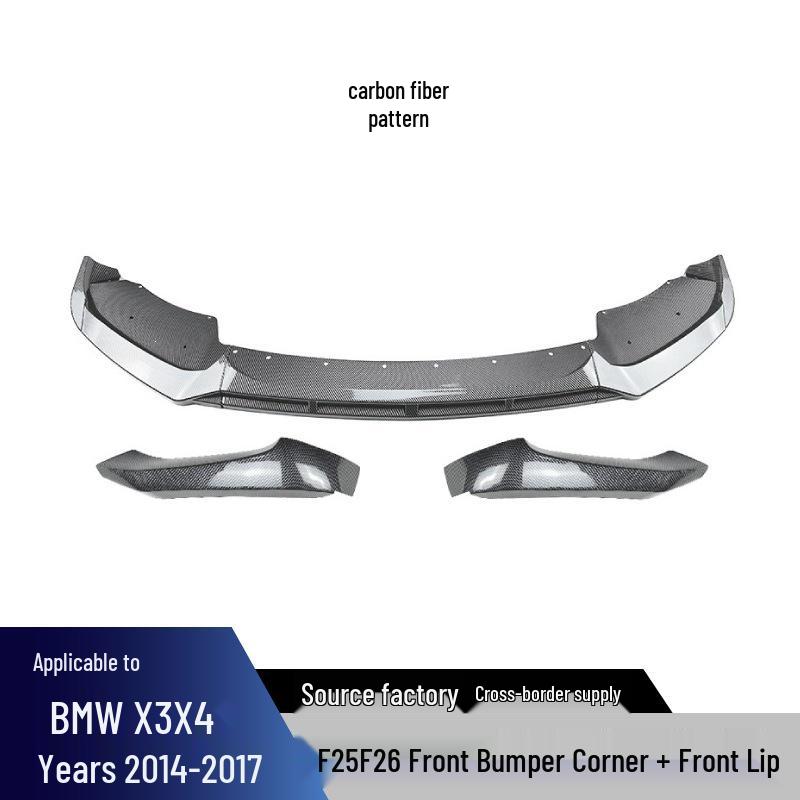 BMW Front Bumper Corner Lip Modification
