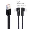 Flexible Angled 2 In 1 USB To USB C Split Charging Cable 5A Fast Charge Cord  For Efficient Power Delivery
