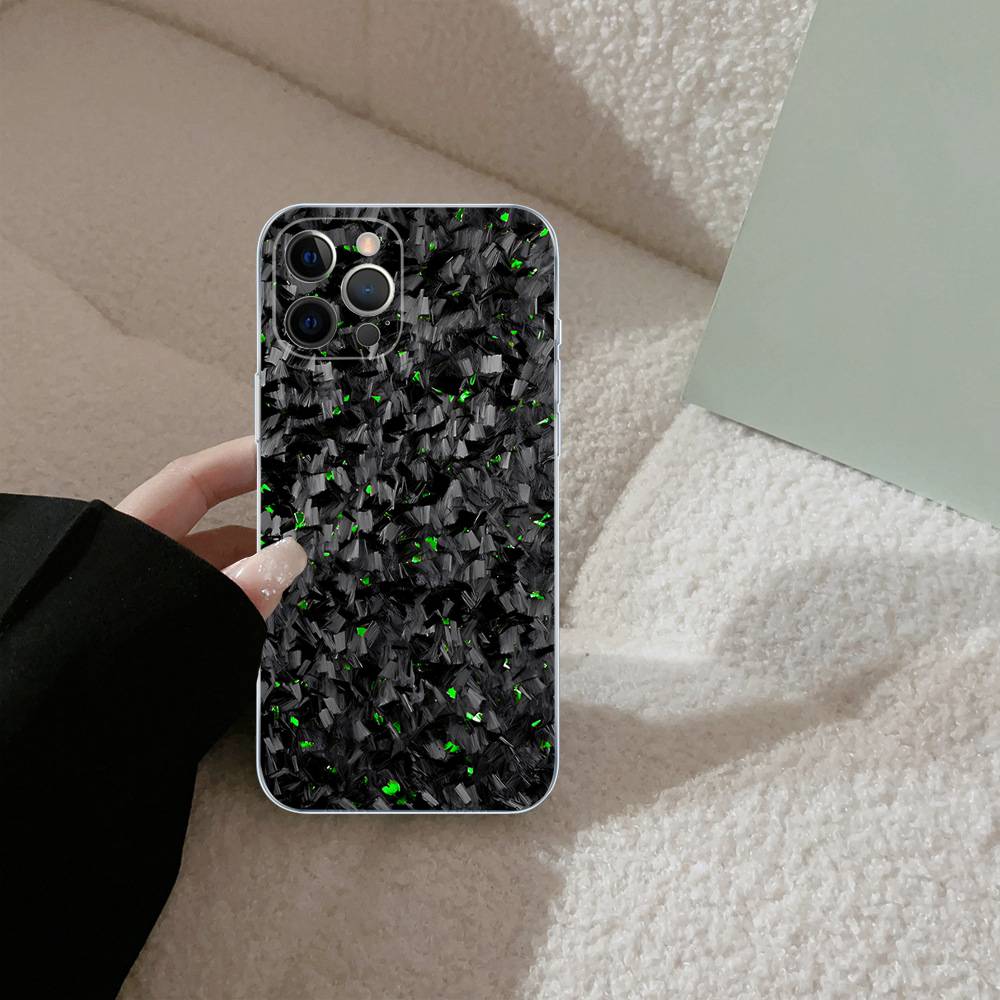 

Forged Carbon Fundas For IPhone 17 16 15 14 13 12 11 Pro Max Plus Phone Case High End Silicone iPhone 15
