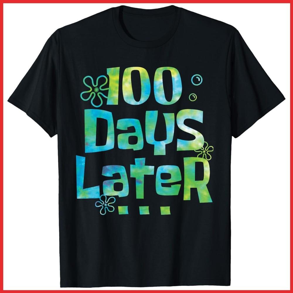 Сто Дней Спустя 100-й День Школы Учитель Или Ученик Черная Футболка Унисекс Футболка S