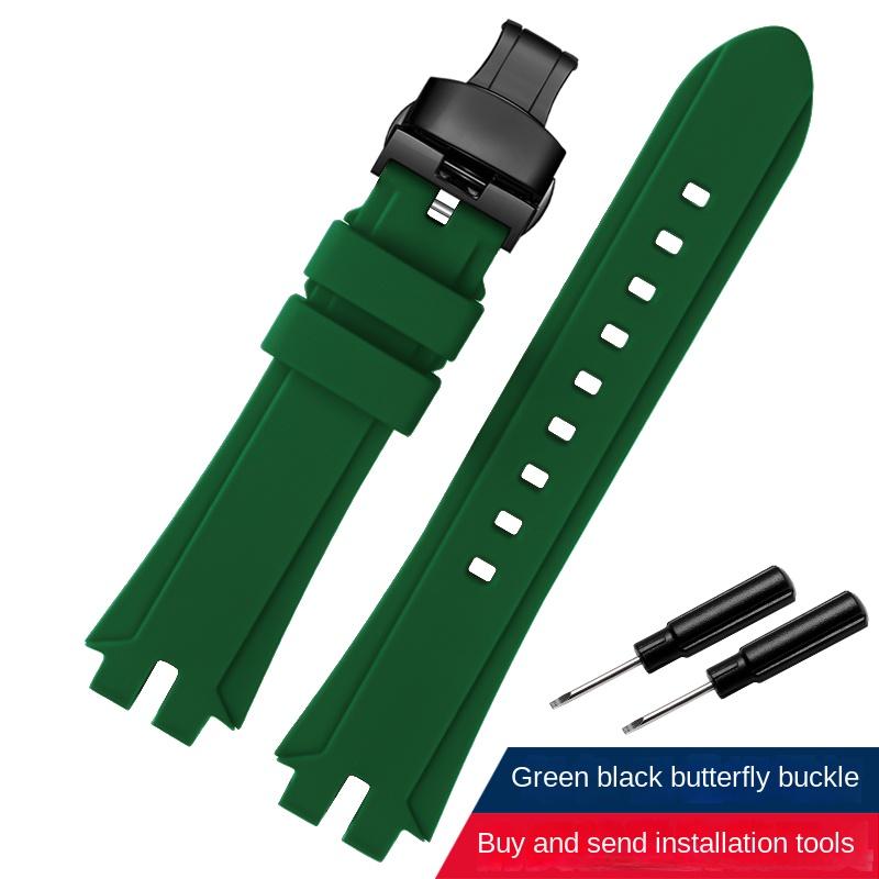 For Casio PROTREK watch strap PRW-6100Y PRW-3000 PRW-3100 PRW-6000Y/YT/FC-1 Men silicone watchband Stainless steel watch buckle