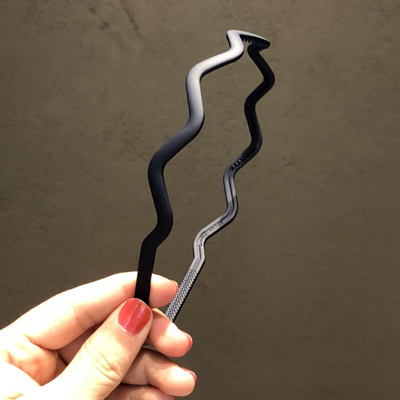 Vintage Headbands for Hair Woman Hair Band Simple Candy Color Chain Bezel for Hair Hair Hoop Headband Bezel Hair Accessories