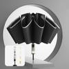 Reverse Folding UV Umbrellas Reflective Stripe Rain Umbrella Automatic Umbrella  Storm Resistant