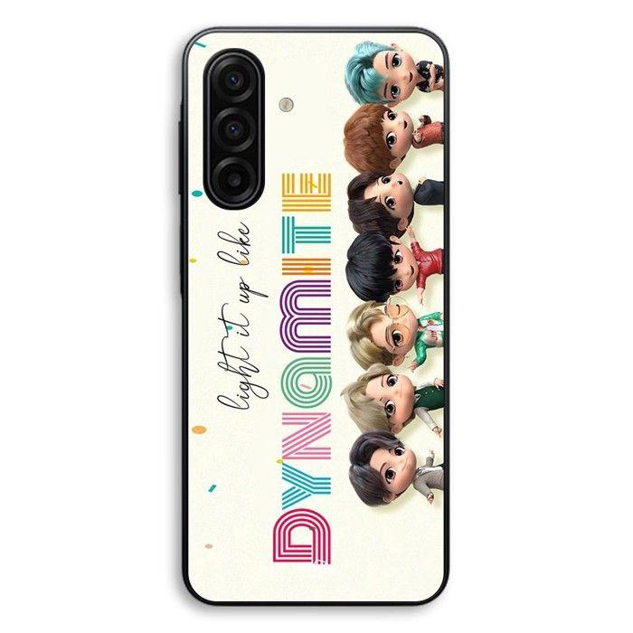 Coque de téléphone - MANIACASE - Samsung Galaxy A17 - Souple - Silicone TPU - Kpop BTS Dynamite
