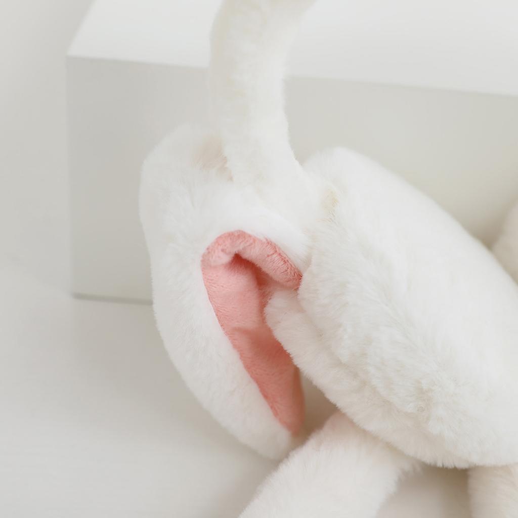 Ear Moving Panda Theme Plush EarMuffs for Women and Kids Ear Warmer Headband for Winter Christmas New Year Gifts