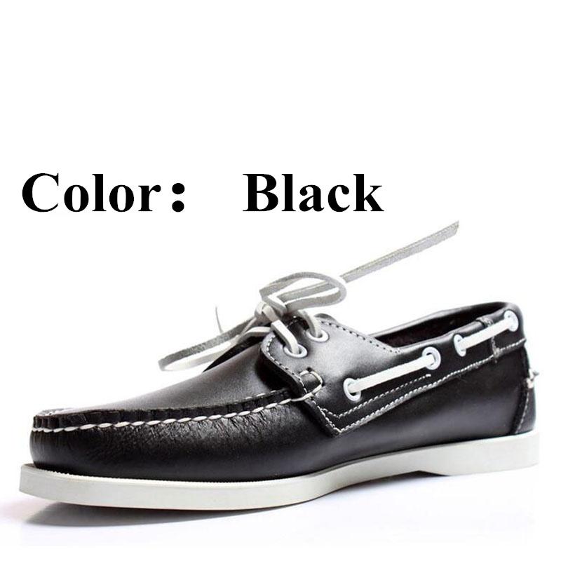 

Мужские и женские туфли-лодочки из натуральной кожи, классические туфли-лодочки, большие размеры 36-46, фирменные туфли на плоской подошве 2022A043 45