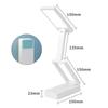 Folding LED Desk Lamp Rechargeable Battery  Specific Eye Protector Dormitory Portable Large Table Lamp CapacityLed Night Lights