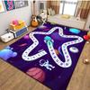 15 Size Snakes and Ladders Game Pattern Rug Carpets for Bedroom Living Room Mat Creative Door Mat Dressing Room Rugs Play Mats