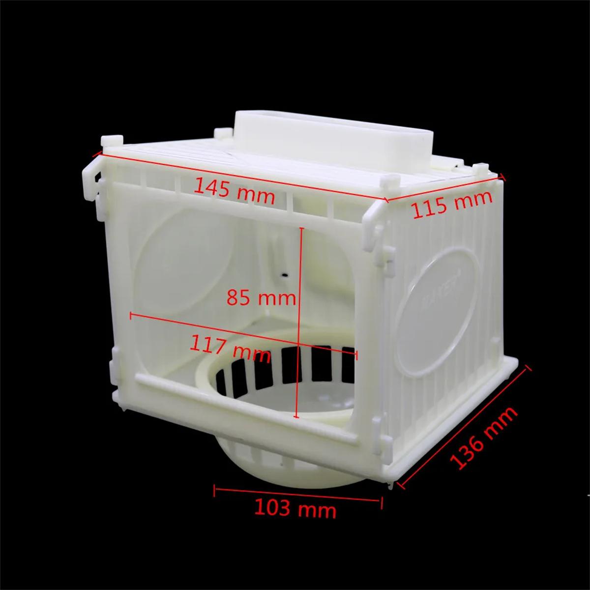 

Bird Cage Bird House Parrot Cage White High Quality Plastic Pet Bird s Nest Removable Parrot Pet Accessories Animal Feeding 1Pc