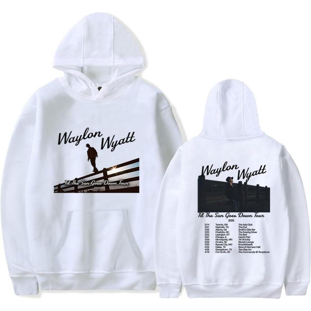 

Waylon Wyatt Til The Sun Goes Down 2025 Tour Merch Hoodie Women Men Long Sleeve Sweatshirt Fashion Pullover Clothes L