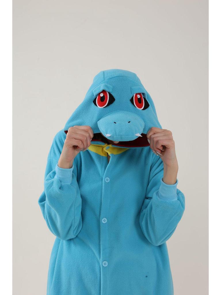 Pocket Monster Serie Einteiliger Schlafanzug: Flegmon, Schiggy, Entoron & Bisasam Cartoon-Nachtwäsche