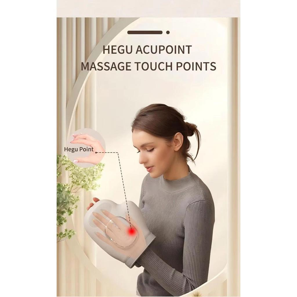 Portable Air Compression Hand Massager - 3-Mode Electric Palm and Wrist Relaxation Machine
