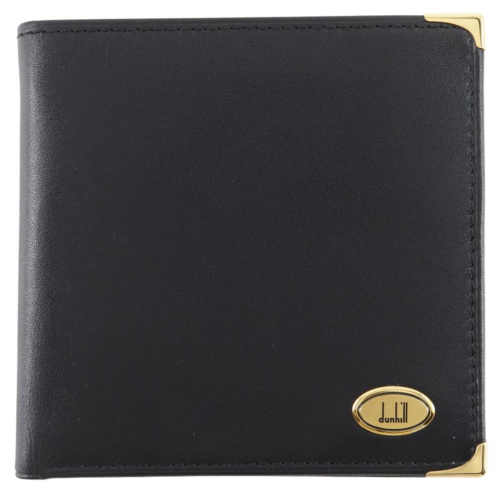 

Dunhill logo Bi-Fold Wallet black Calfskin mens Used
