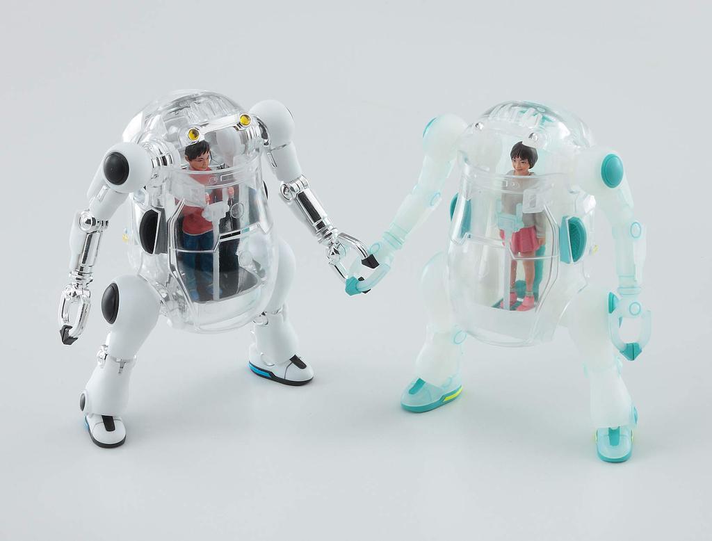 Plastikový model Hasegawa Creator Works Series Mechatro Wego No12 Crystal Crystal v měřítku 1:35, velikost 64770.