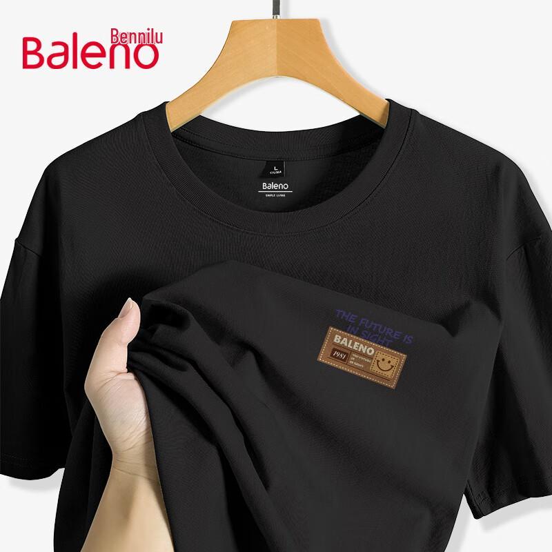 

Baleno Men s American Style Heavyweight Pure Cotton T-Shirt 3XL