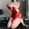 Sex Underwear Sexy Pure Desire Hollow Sex Fun Christmas Buttocks Uniform Tube Top Plush Skirt Bed Flirting Uniform