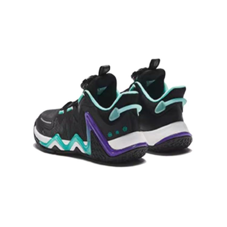 Anta Kids Knob Shock Absorption Wear-Resistant Comfortable Versatile Non-Slip Anti-Kick Mid-Top Kids Basketball Shoes 312419953-2